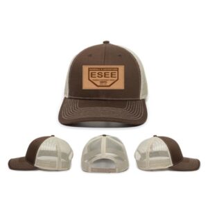 brown esee hat